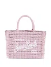 Mc2 Saint Barth Fringed-detail Tote Bag In Pink