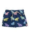 Mc2 Saint Barth Frog-print Swim Shorts In Blue