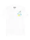 Mc2 Saint Barth Cotton Classic T-shirt Cpt Gin Tonic T-shirt In White