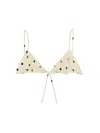 Mc2 Saint Barth Giorgina Bikini Top In White