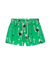 Mc2 Saint Barth Swimsuit  Kids Color Green In Green