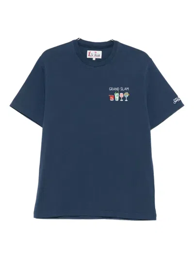 Mc2 Saint Barth Grand Slam T-shirt In Blue