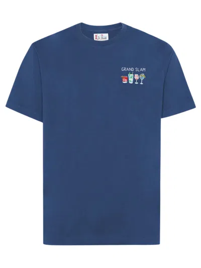 Mc2 Saint Barth Grand Slam Graphic T-shirt In Blue