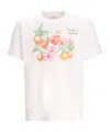 Mc2 Saint Barth Graphic-print Cotton T-shirt In White