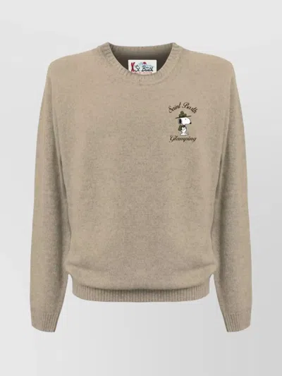 MC2 SAINT BARTH GRAPHIC PRINT CREW NECK SWEATSHIRT