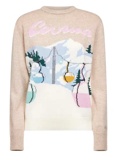 MC2 SAINT BARTH GRAPHIC-PRINT SWEATER