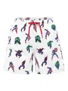 Mc2 Saint Barth Graphic-print Swim Shorts