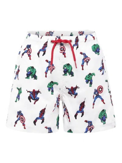 Mc2 Saint Barth Kids' Graphic-print Swim Shorts