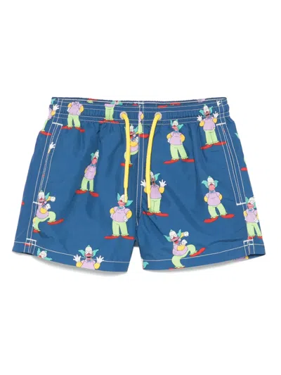 Mc2 Saint Barth Kids' Graphic-print Swim Shorts