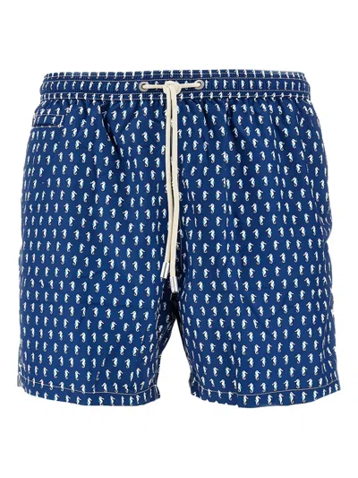 Mc2 Saint Barth Graphic-print Swim Shorts