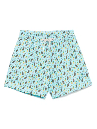 Mc2 Saint Barth Graphic-print Swim Shorts
