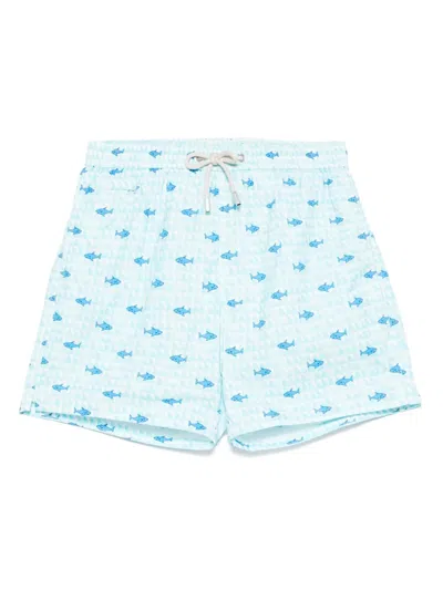 Mc2 Saint Barth Graphic-print Swim Shorts
