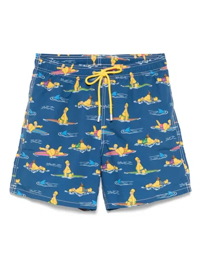 Mc2 Saint Barth Graphic-print Swim Shorts