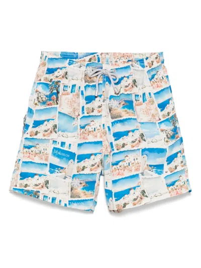 Mc2 Saint Barth Graphic-print Swim Shorts