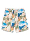 Mc2 Saint Barth Graphic-print Swim Shorts