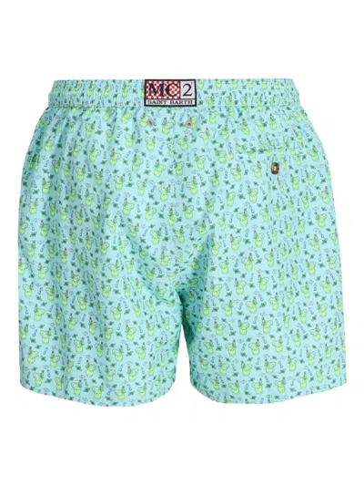 Mc2 Saint Barth Graphic-print Swim Shorts In Multi