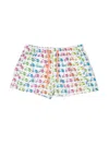 Mc2 Saint Barth Graphic-print Swim Shorts In White