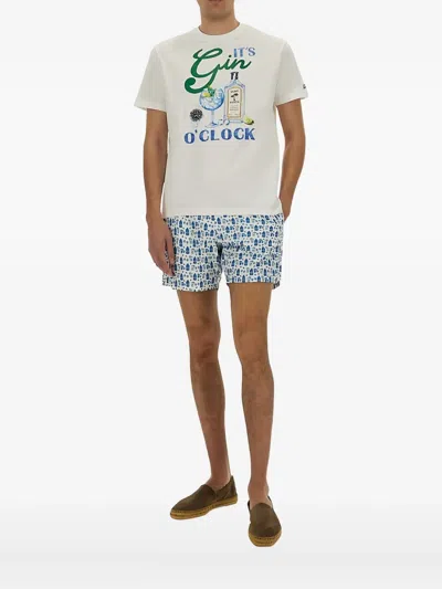 Mc2 Saint Barth Graphic-print T-shirt In White