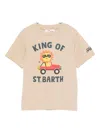 Mc2 Saint Barth Graphic-print T-shirt In Nude