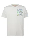 Mc2 Saint Barth Graphic-print T-shirt In Gray