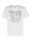 Mc2 Saint Barth Graphic-print T-shirt In White
