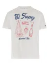 Mc2 Saint Barth Graphic-print T-shirt In White