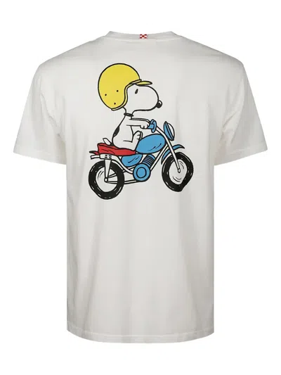 Mc2 Saint Barth Graphic-print T-shirt In White
