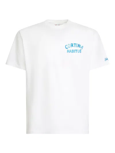 Mc2 Saint Barth Graphic-print T-shirt In White