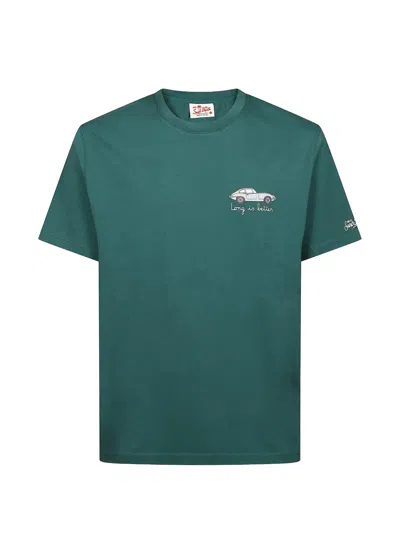 Mc2 Saint Barth Graphic T-shirt In Green