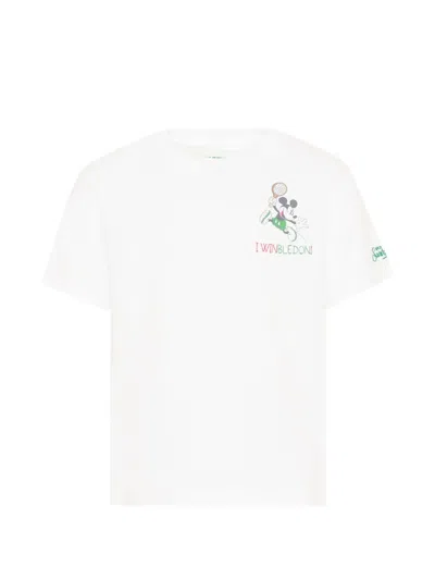 Mc2 Saint Barth Graphic T-shirt In Red