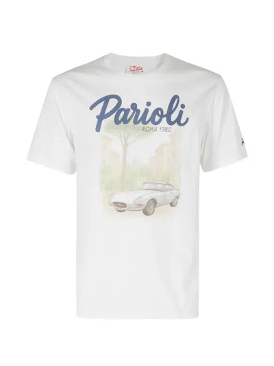 Mc2 Saint Barth Graphic-print Denver T-shirt In White