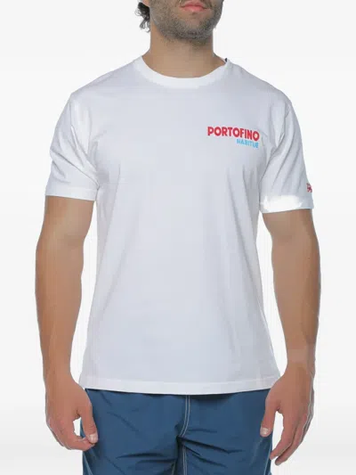 Mc2 Saint Barth Graphic-print Portland T-shirt In White