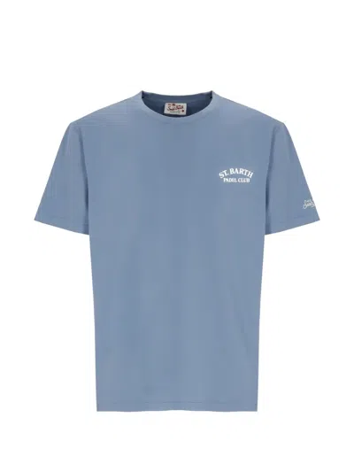 Mc2 Saint Barth Graphic-print T-shirt In Blue