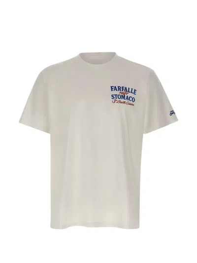 Mc2 Saint Barth Vado In Tour Graphic-print T-shirt In White