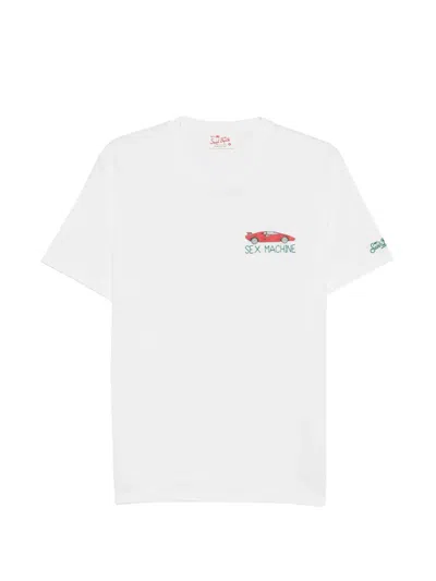 Mc2 Saint Barth Graphic-print T-shirt In White