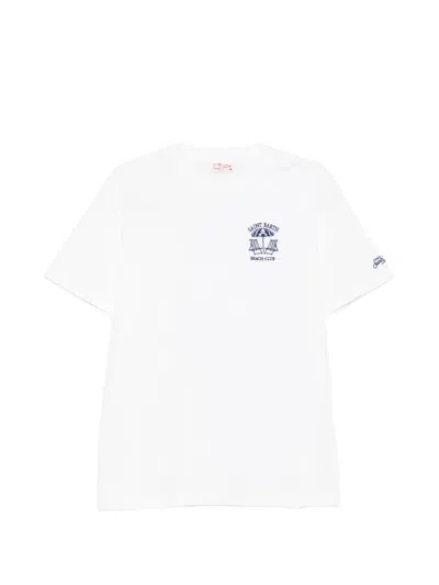 Mc2 Saint Barth Graphic-print T-shirt In White