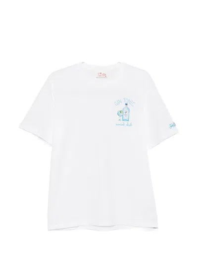 Mc2 Saint Barth Graphic-print T-shirt In White