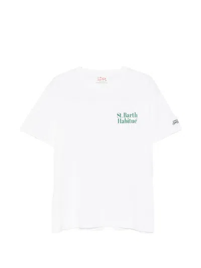 Mc2 Saint Barth Graphic-print T-shirt In White
