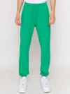 Mc2 Saint Barth Grass Green Track Pants Pantone Special Edition In Green