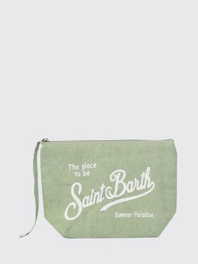 Mc2 Saint Barth Mini Bag  Woman Color Green In Pattern