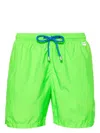 Mc2 Saint Barth Ultralight Swim Short Pantone In Green