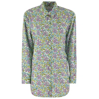 MC2 SAINT BARTH GREEN COTTON SHIRT