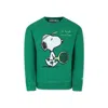 Mc2 Saint Barth X Snoopy Peanuts Sweatshirt In Green