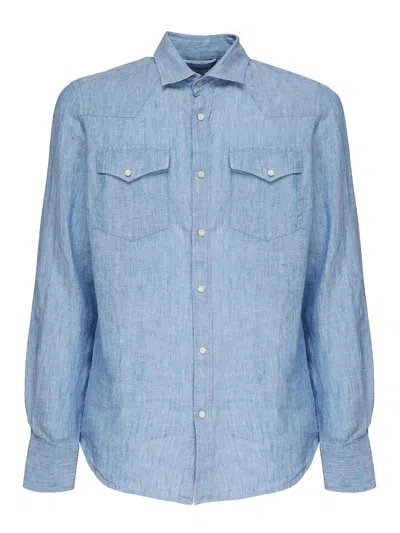 MC2 SAINT BARTH CAMISA - AZUL