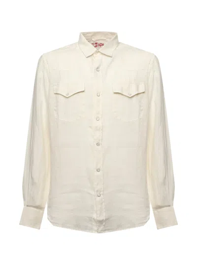 MC2 SAINT BARTH GREG LINEN SHIRT