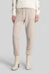 Mc2 Saint Barth Grenelle Wool Pants In Beige Wool In White