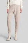 Mc2 Saint Barth Grenelle Wool Pants In Beige Wool In Neutral
