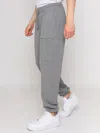 Mc2 Saint Barth Trafalgar Knitted Track Pants In Grey