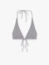 Mc2 Saint Barth Guiana Crinkle Nylon Bikini Top