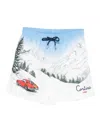 Mc2 Saint Barth Gustavia Placed-print Swim Shorts In White
